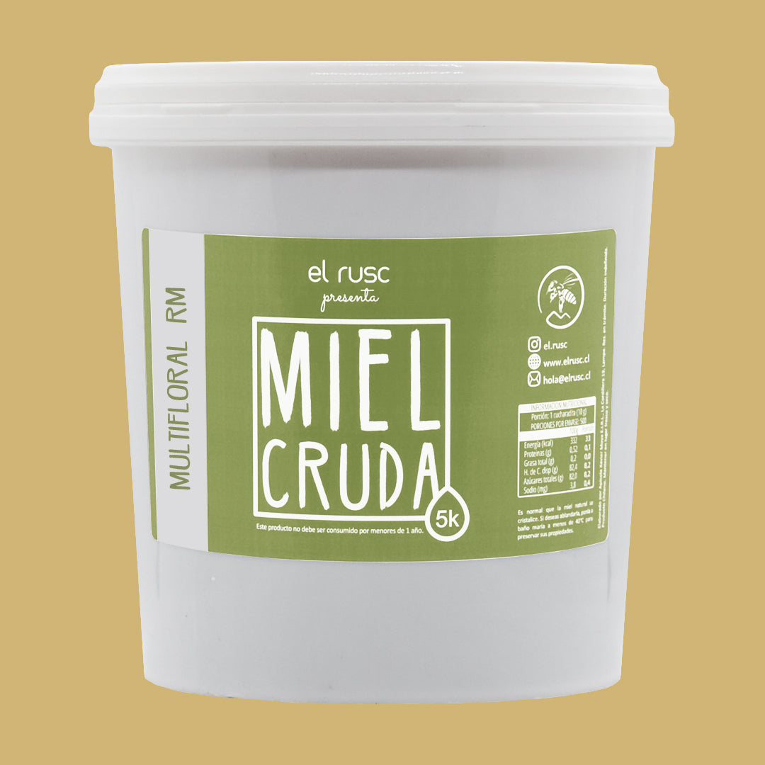 Miel multifloral 5 kilos - origen RM
