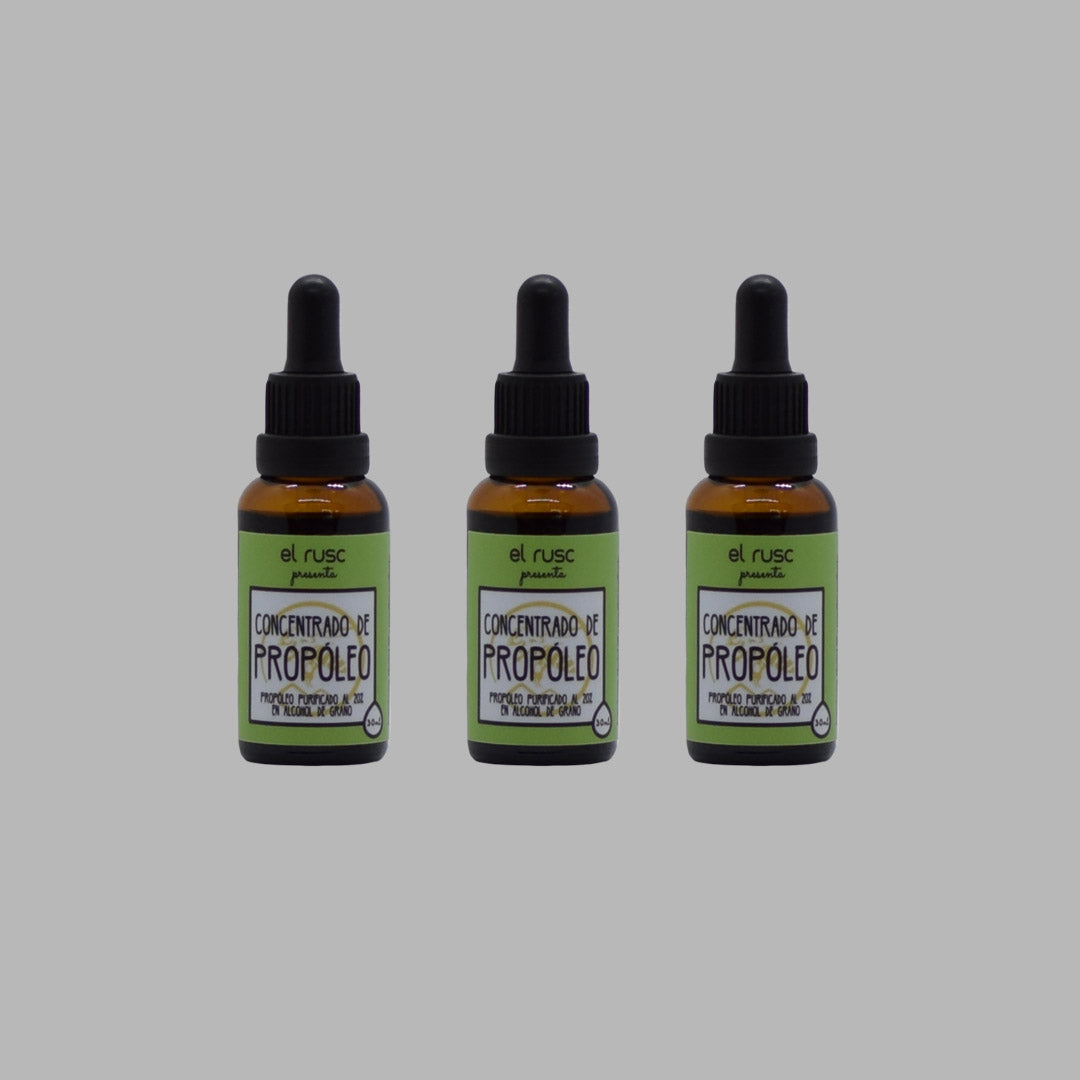 Pack propóleo en alcohol al 20%