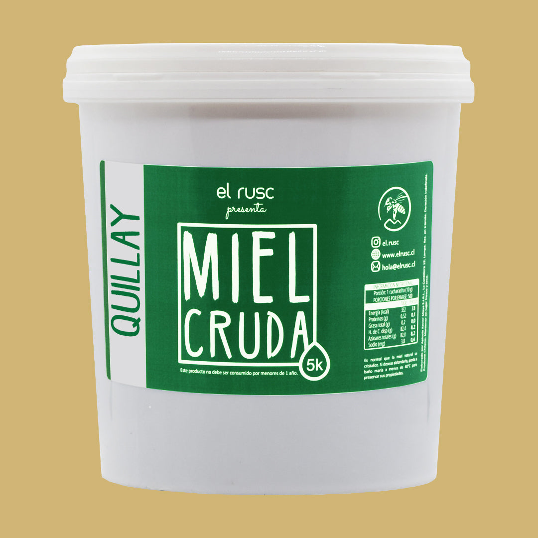 Miel de Quillay 5 kilos